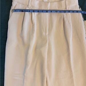 Joie Women's Cream Wide-Leg Trousers